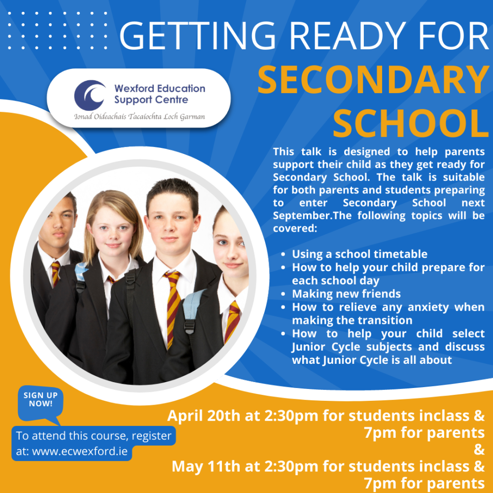 copy of getting ready for secondary school 2023