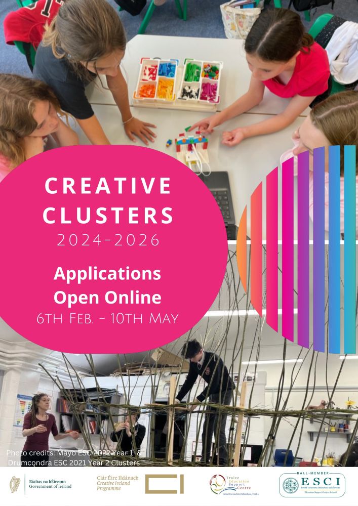 creative cluster flyer