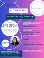 Autism Class Teacher Planning 