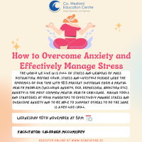 Wellbeing Wednesdays- How to Overcome Anxiety and Effectively Manage Stress