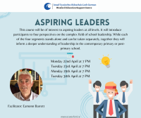 Leadership Course for Aspiring Leaders - A Four Modular Online Course - Module Three - The Learning Leader 