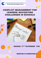 Conflict Management for Leaders: Navigating Challenges in Schools