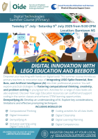 EPV Approved - Digital Innovation with Lego Education Spike and Bee-Bots