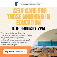 Self-Care For Those Working in Education