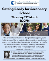 Getting Ready for Secondary School