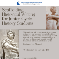 Scaffolding Historical Writing for Junior Cycle History Students