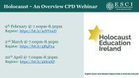 Holocaust - An Overview CPD Webinar
