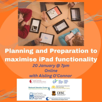 Planning and Preparation to Maximise iPad Functionality