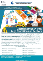 EPV Approved - OIDE Digital Innovation with Lego Education Spike and Bee-Bots​ 