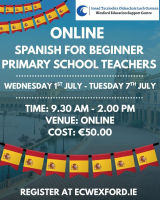 EPV Approved - ONLINE - Spanish For Beginner Primary School Teachers
