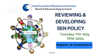   Reviewing & Developing SEN Policy
