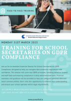 Inservice Session for School Secretaries on GDPR Compliance 