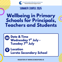 EPV Approved - Wellbeing in Primary Schools for Principals, Teachers and Students